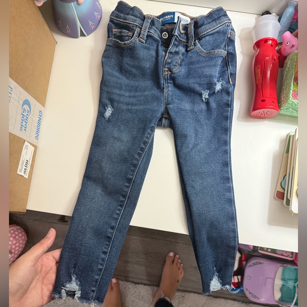 Bundle of THREE toddler Jeans